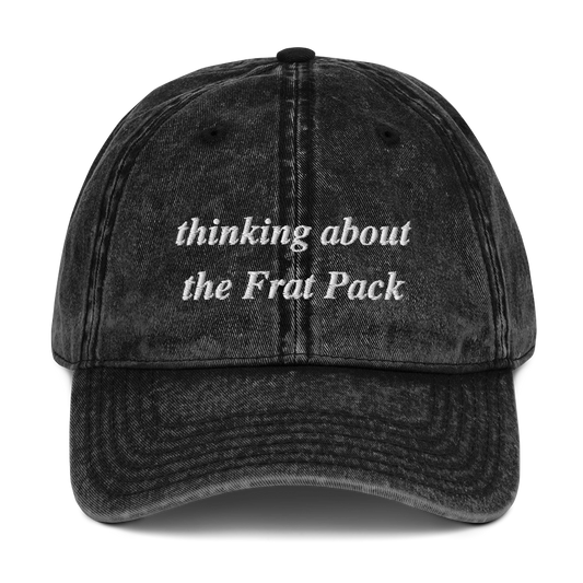 Thinking about Frat Pack