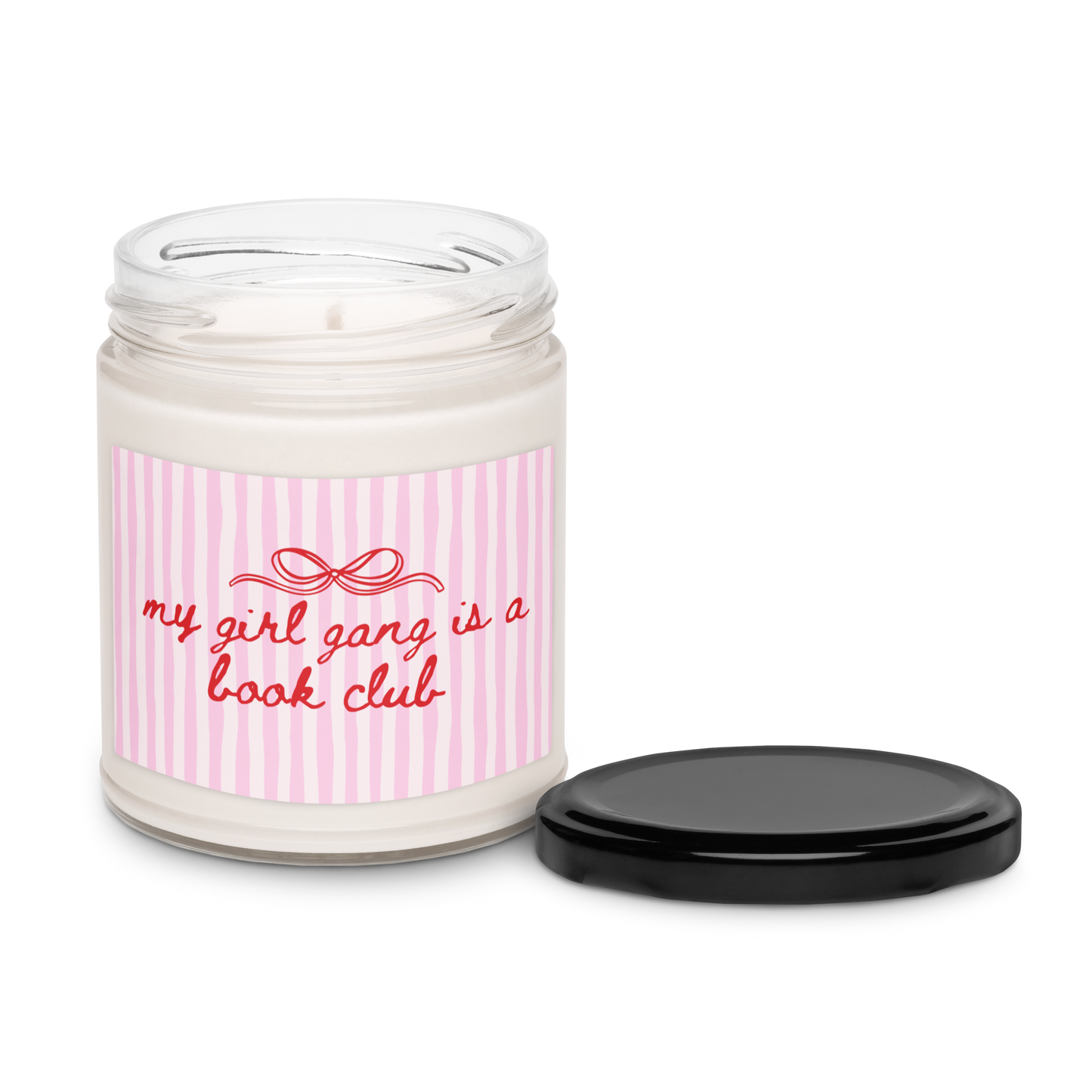 My Girl Gang Is a Book Club Candle