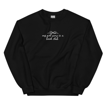 Girl Gang Crewneck | Black