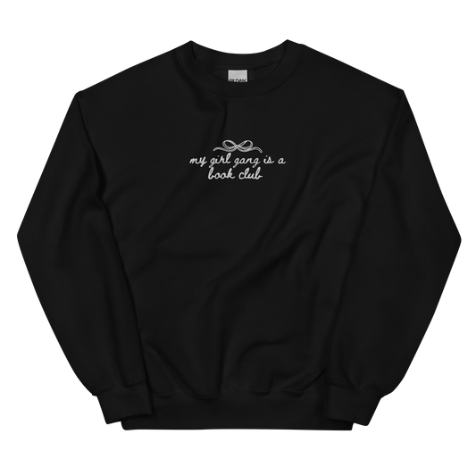 Girl Gang Crewneck | Black