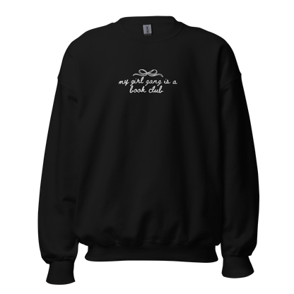 Girl Gang Crewneck | Black
