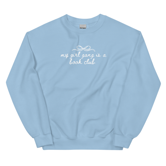 Girl Gang Crewneck | Blue