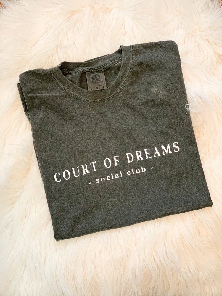 Court of Dreams Social Club Tee